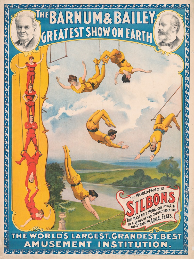 Strobridge & Co. Lith - The Barnum & Bailey greatest show on earth The world’s largest, grandest, best amusement institution