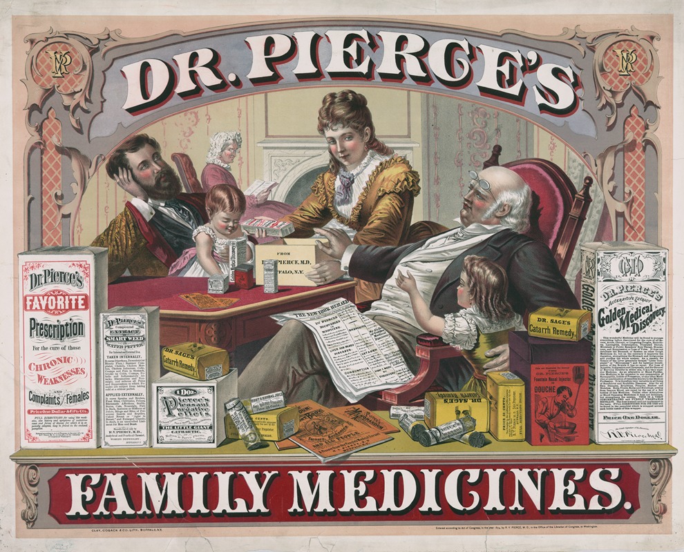 Clay, Cosack & Co. - Dr. Pierce’s family medicines