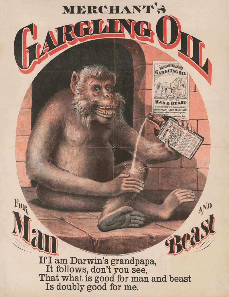 Clay, Cosack & Co. - Merchant’s gargling oil for man and beast