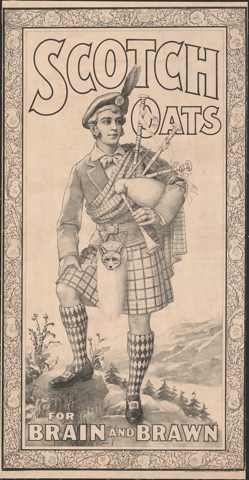 Russell, Morgan & Co. - Scotch oats, for brain and brawn