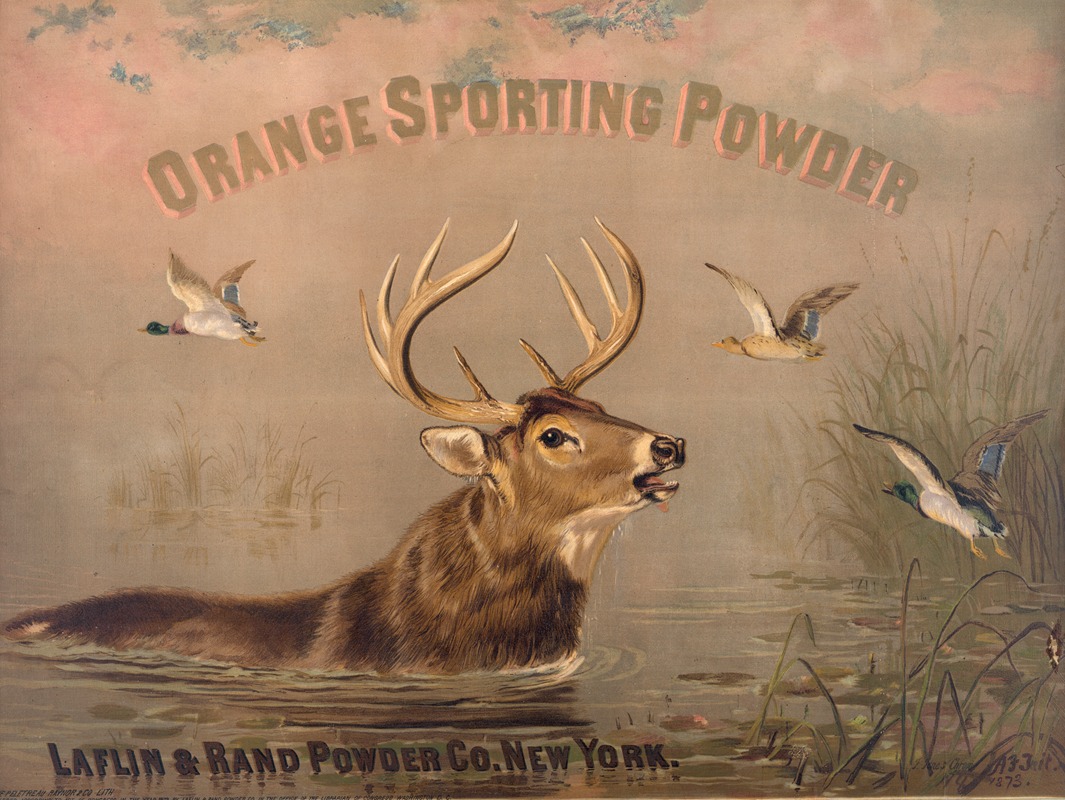 Anonymous - Orange sporting powder. Laflin & Rand Powder Co., New York