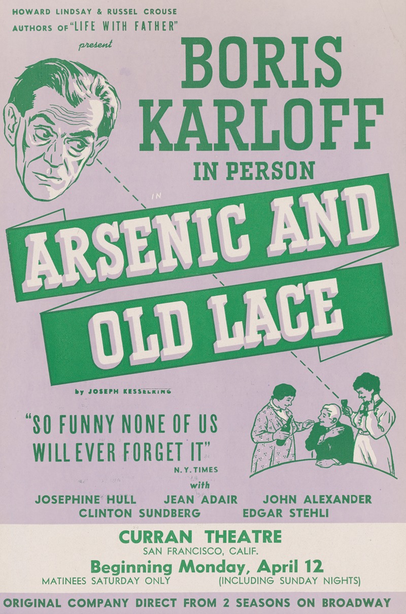 Anonymous - Arsenic and old lace