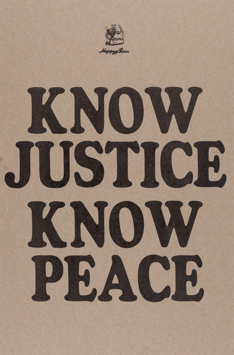 Amos Kennedy - Know Justice Know Peace