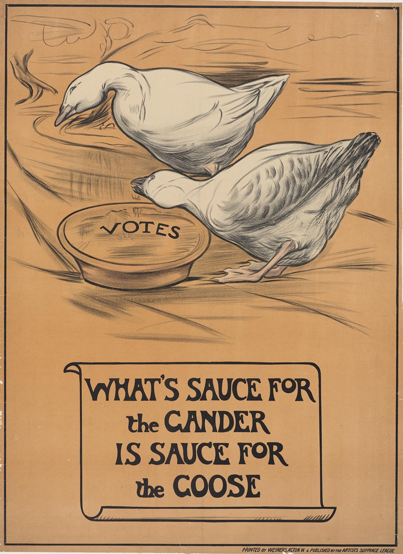 Anonymous - What’s Sauce For The Gander Is Sauce For The Goose