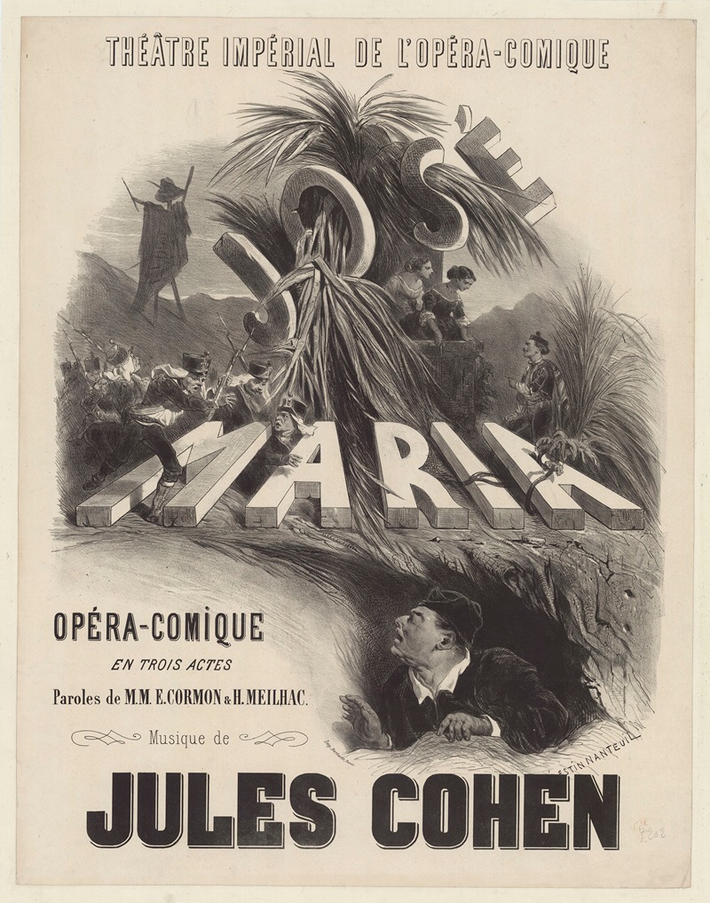 Celestin Nanteuil - Théâtre Imperial de l’Opéra-Comique. José Mari