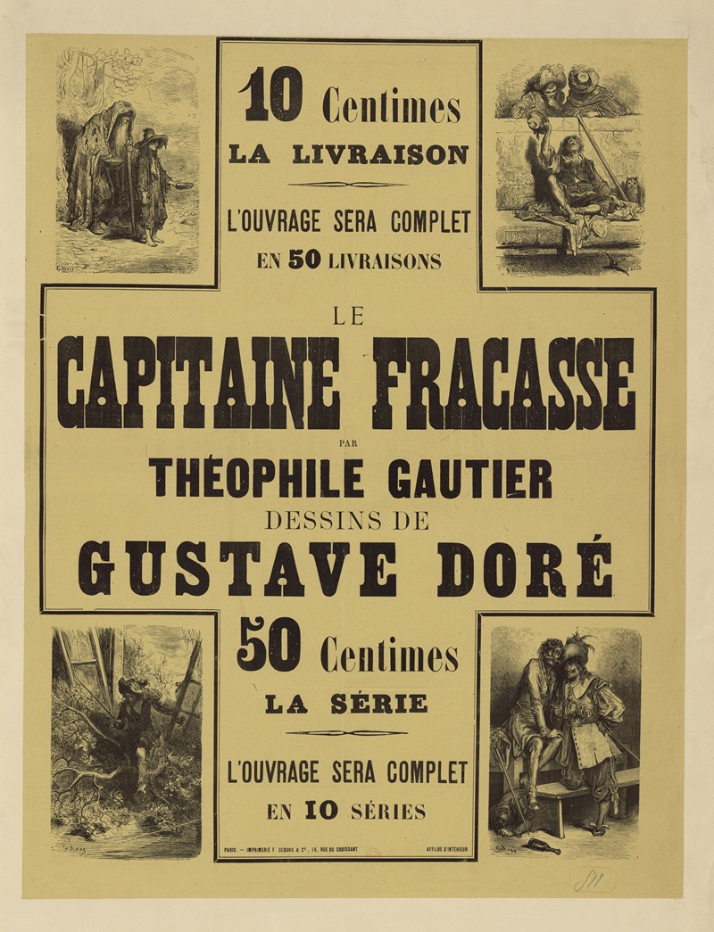 Gustave Doré - Le Capitaine Fracasse