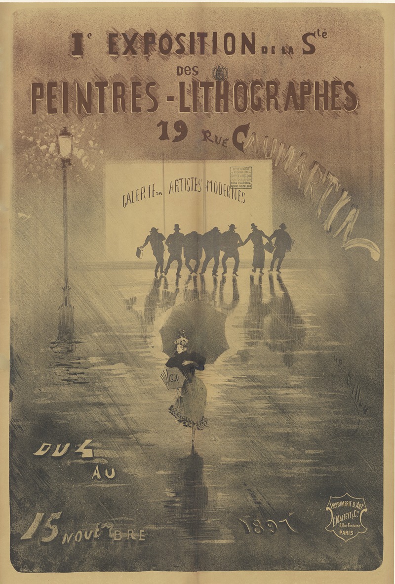 Henri-Patrice Dillon - e première Exposition de la Société des peintres-lithographes