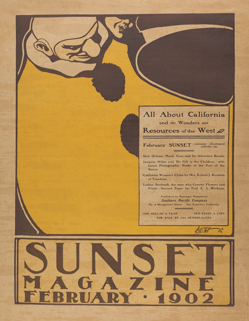 Henry Patrick Raleigh - Sunset Magazine; February