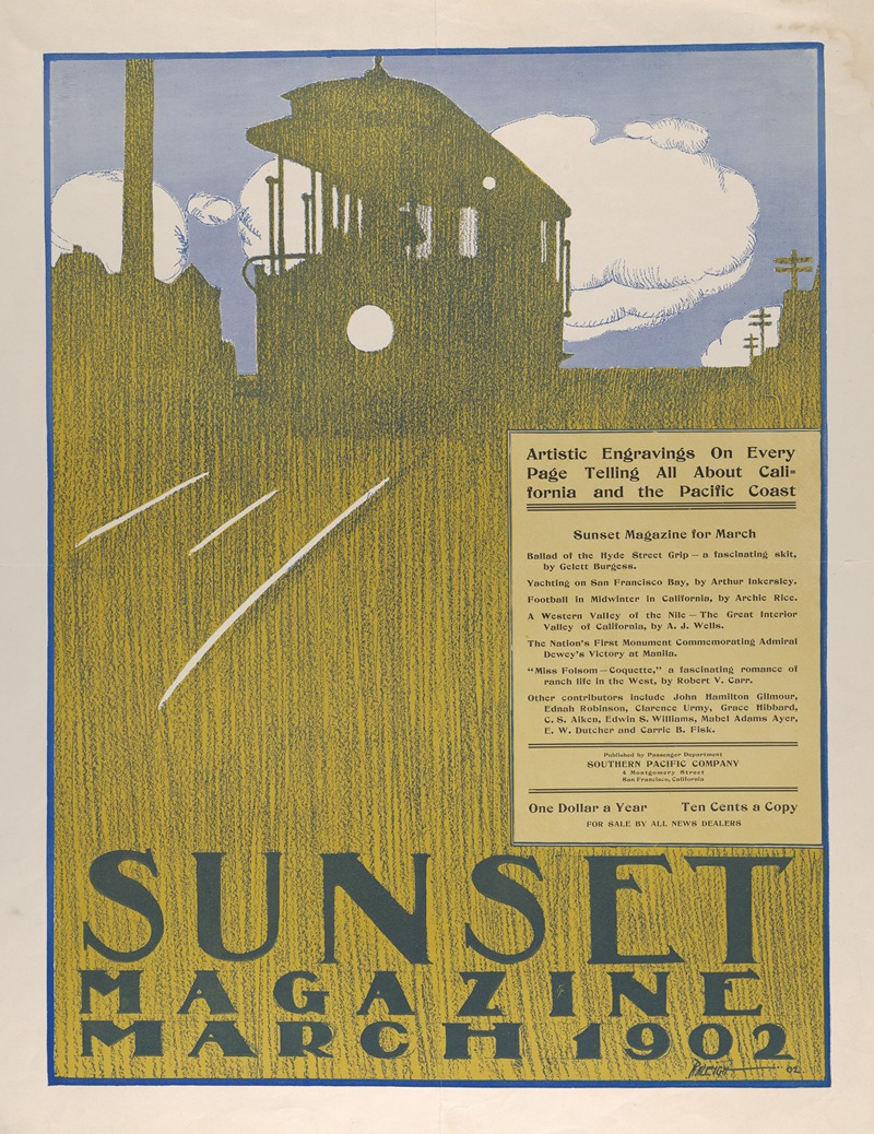 Henry Patrick Raleigh - Sunset Magazine; March