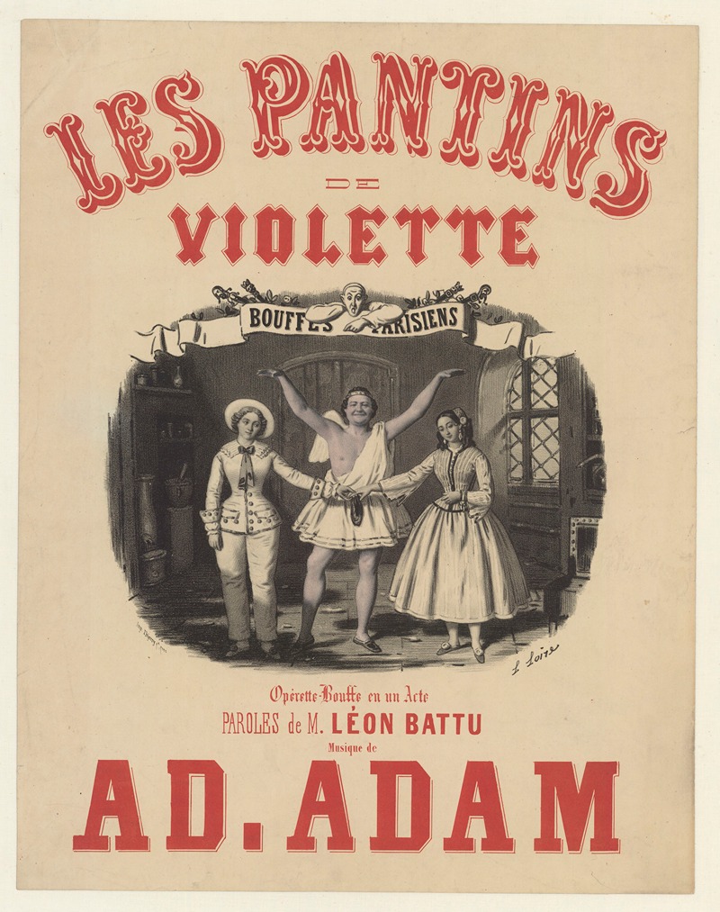 Léon Loire - Les pantins de Violette