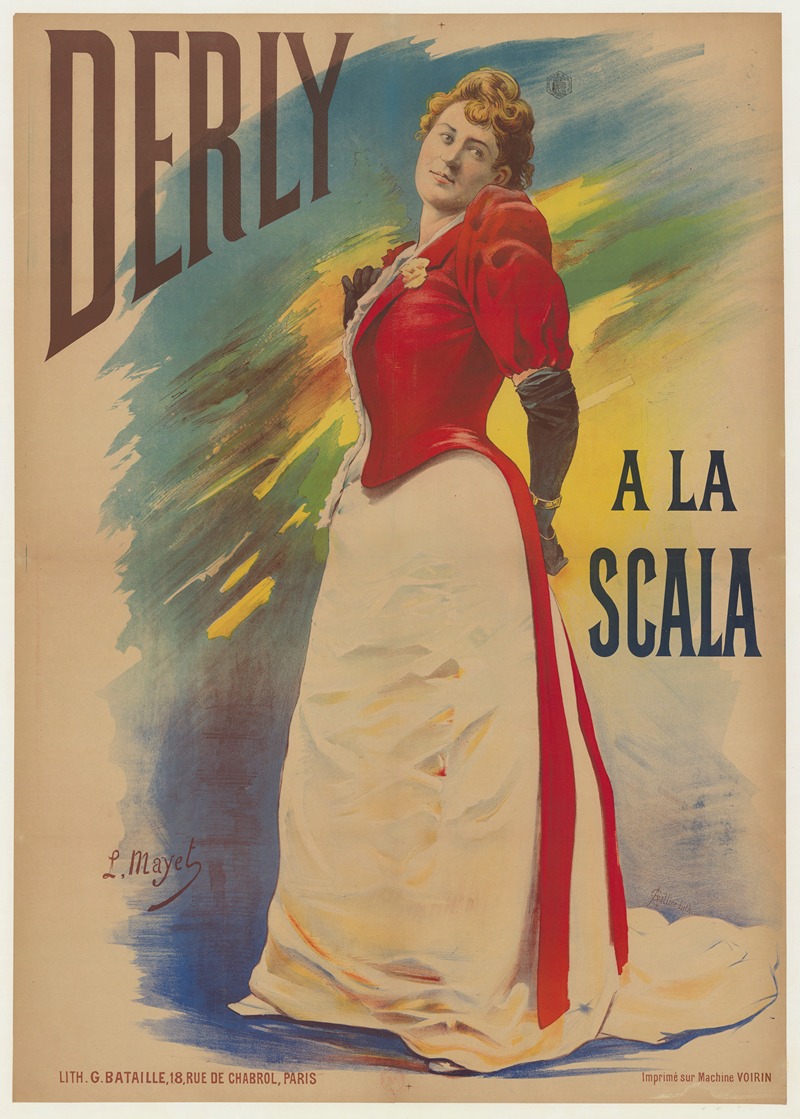 Léon Mayet - Derly à la Scala