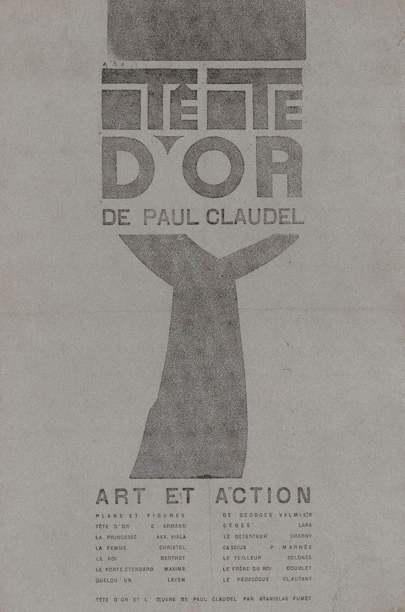 Louise Lara - Tête d’or de Paul Claudel