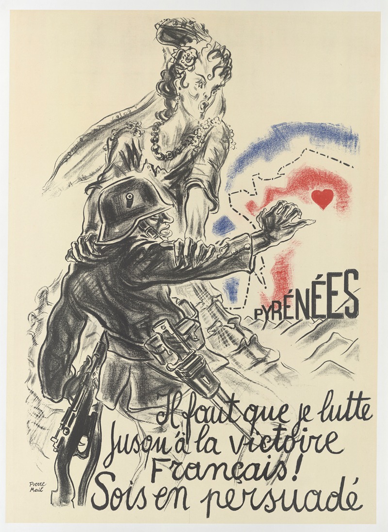 Pierre Mail - Pyrénées – Il faut que je lutte jusqu’à la victoire française! Sois en persuadé!