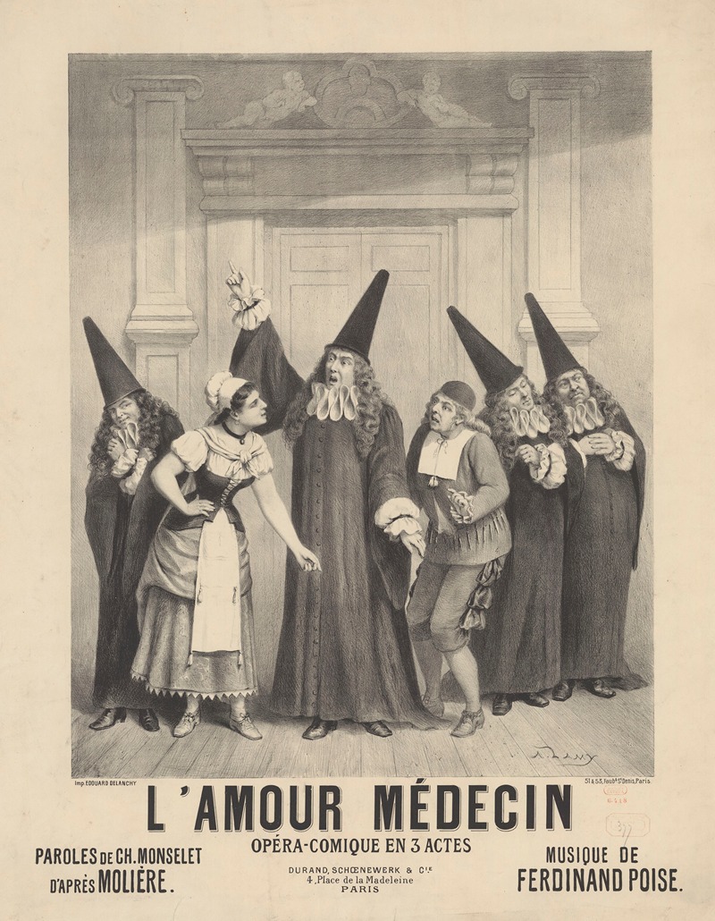 Pierre-Auguste Lamy - L’ Amour médicin