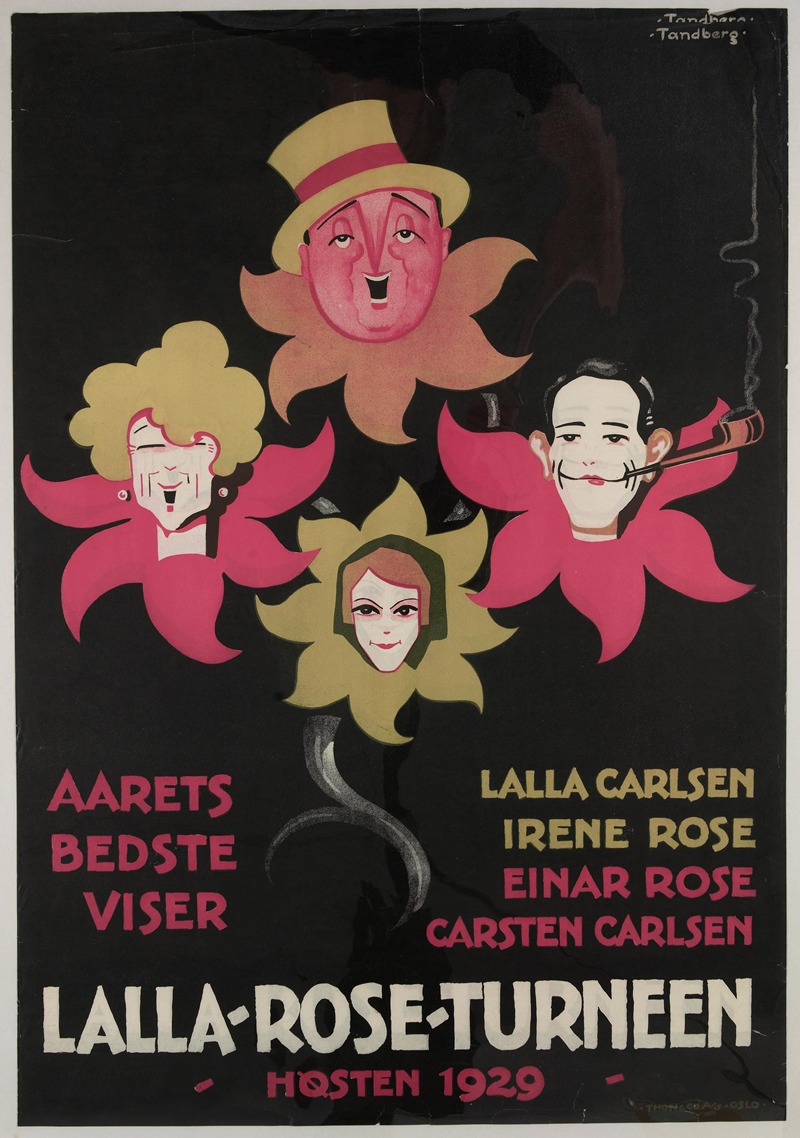 Anonymous - Aarets bedste viser. Lalla – Rose – Turneen. Høsten