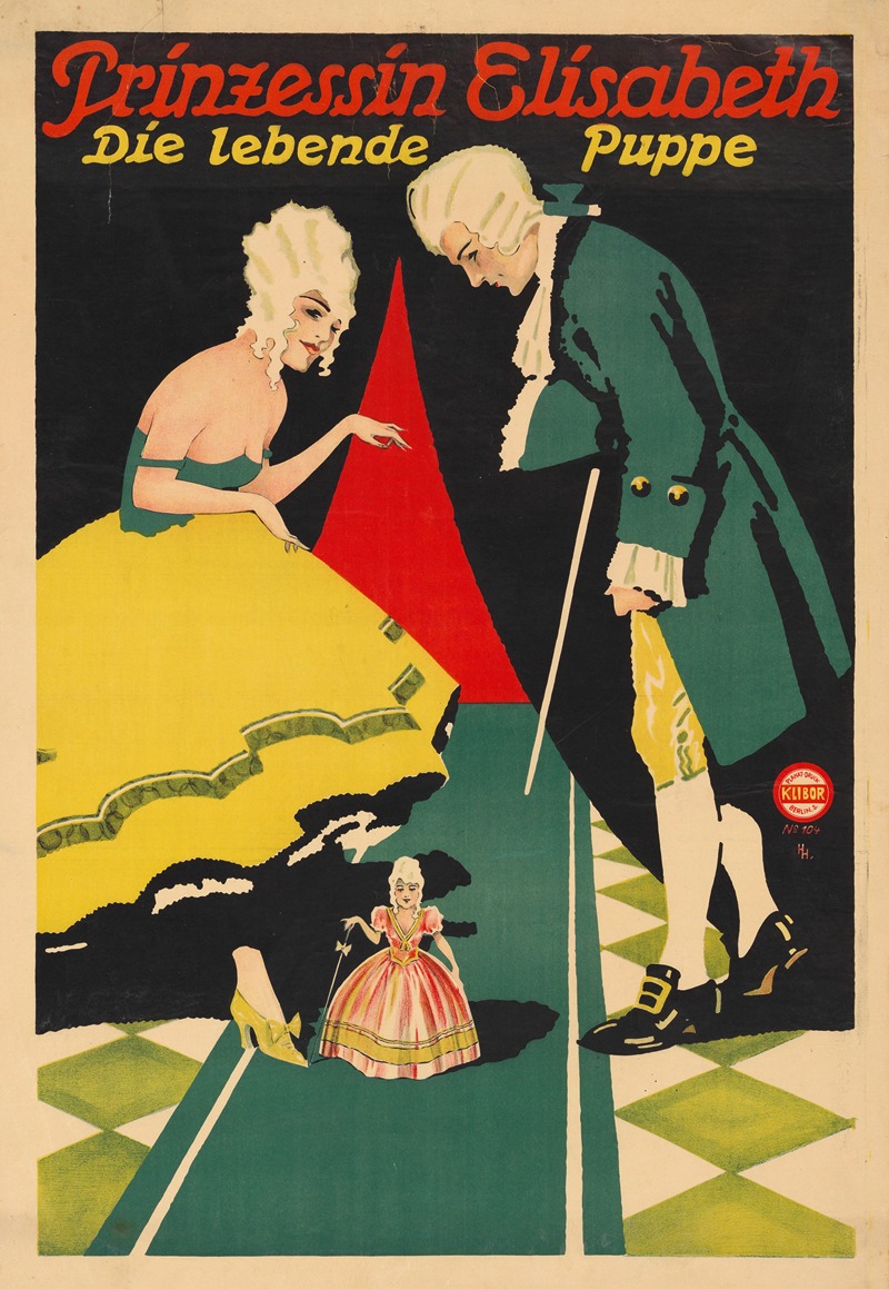 Anonymous - Prinzessin Elisabeth Die lebende Puppe
