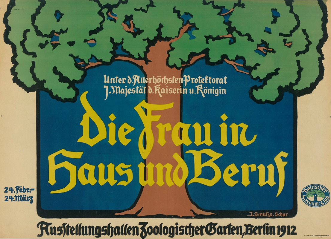 Ilse Schütze-Schur - Die Frau in Haus und Beruf