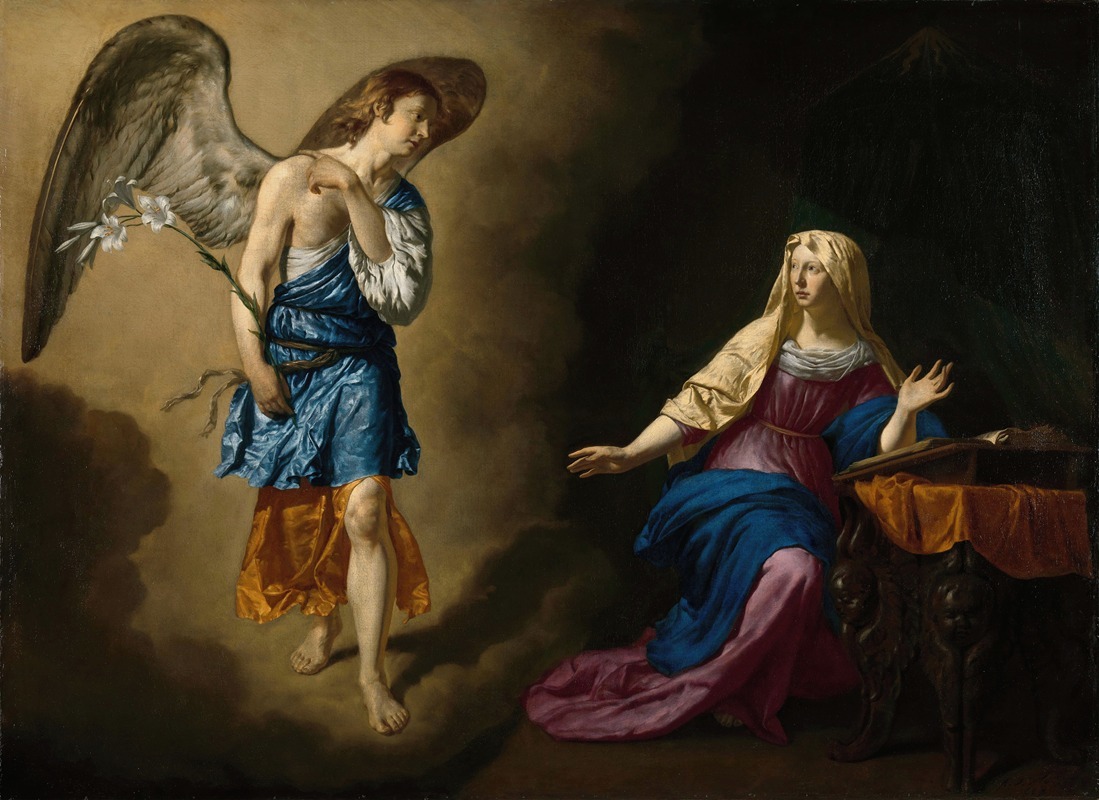 Adriaen van de Velde - The Annunciation to the Virgin