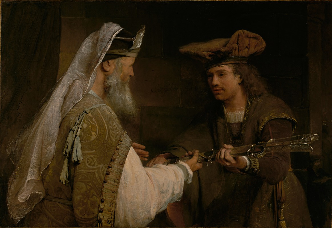 Aert de Gelder - Ahimelech Giving the Sword of Goliath to David