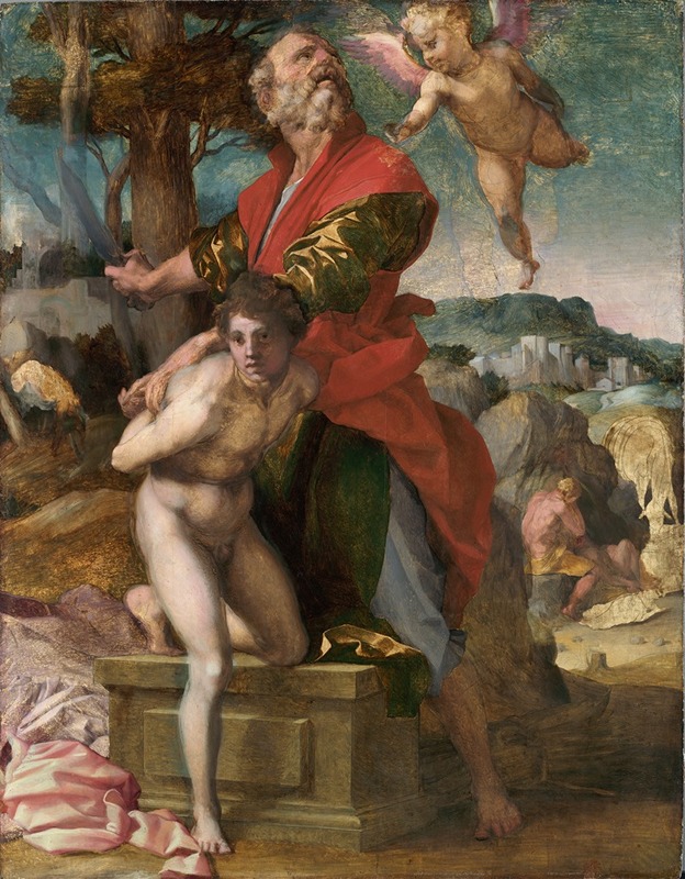 Andrea del Sarto - The Sacrifice of Isaac