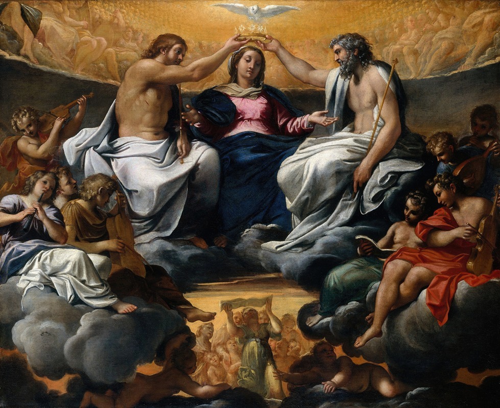 Annibale Carracci - The Coronation of the Virgin