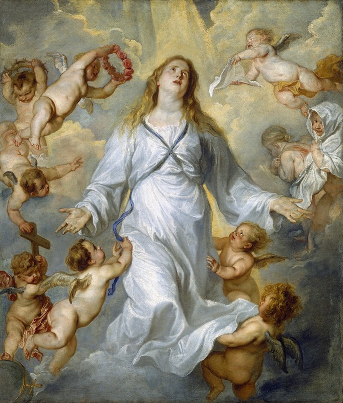 Anthony van Dyck - The Virgin as Intercessor