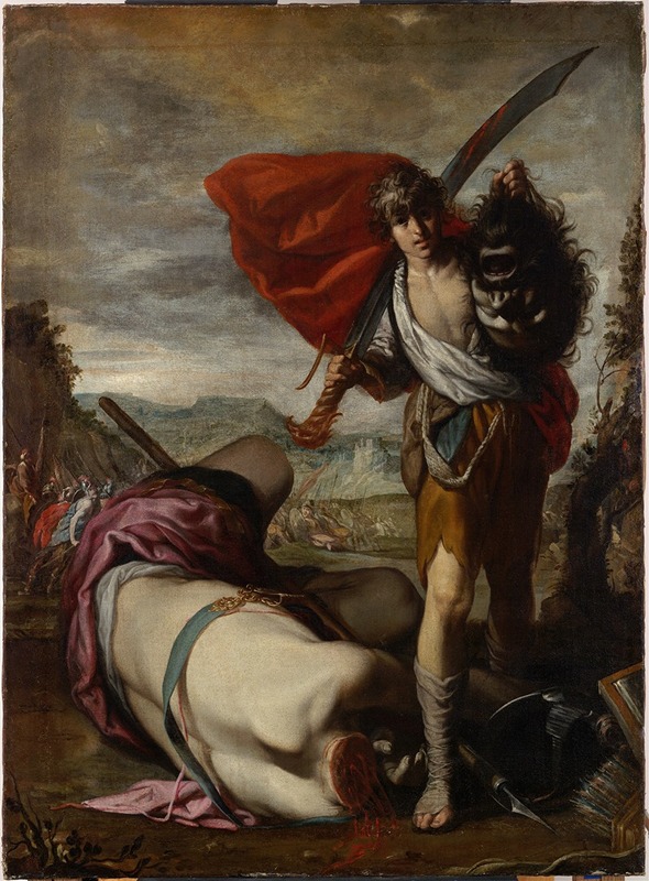 Antonio del Castillo Y Saavedra - David with the Head of Goliath