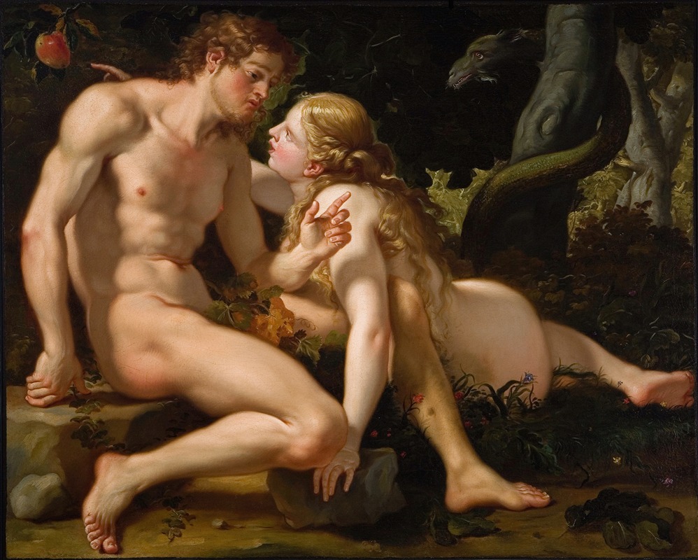 Antonio Molinari - Adam and Eve