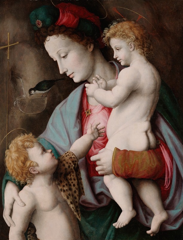 Bacchiacca - Madonna and Child with St. John the Baptist