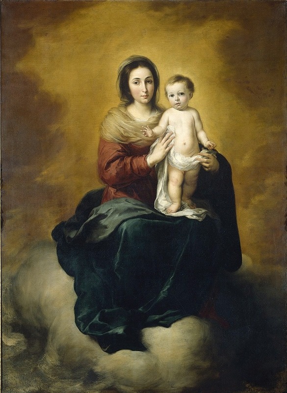 Bartolomé Estebán Murillo - Madonna and Child