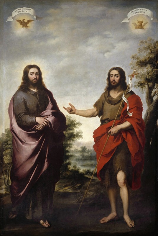 Bartolomé Estebán Murillo - Saint John the Baptist Pointing to Christ