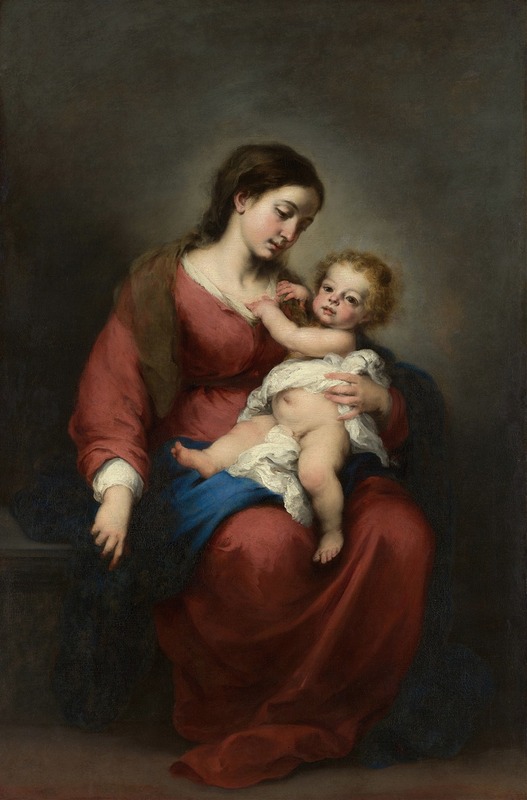 Bartolomé Estebán Murillo - Virgin and Child