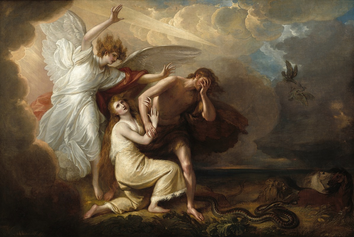 Benjamin West - The Expulsion of Adam and Eve from Paradise