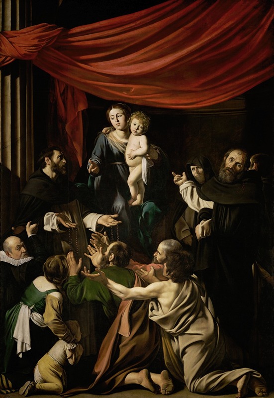 Caravaggio - Madonna of the Rosary