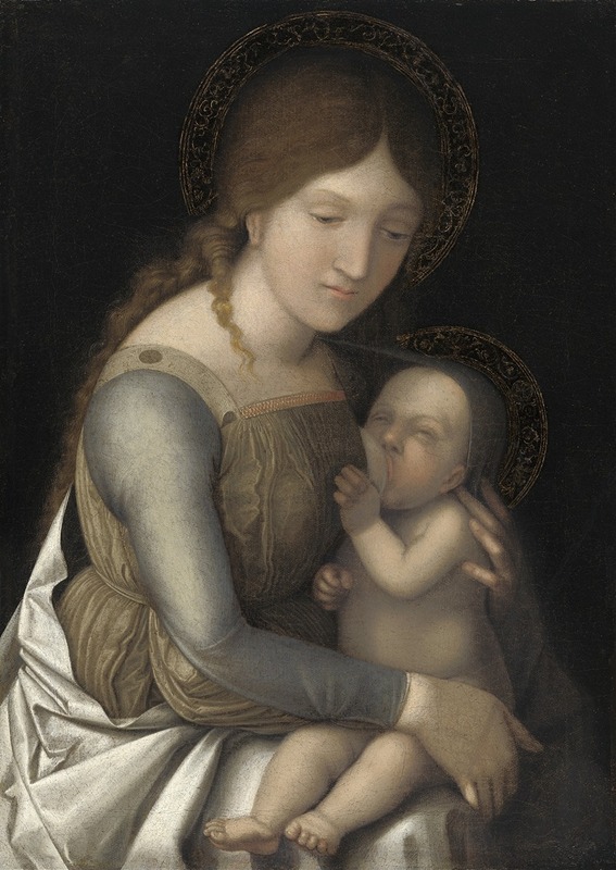 Circle of Andrea Mantegna - Madonna and Child