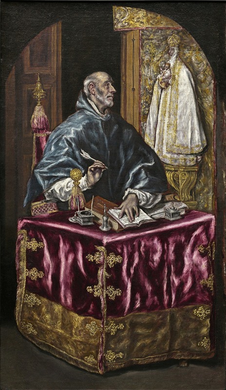 El Greco (Domenikos Theotokopoulos) - Saint Ildefonso