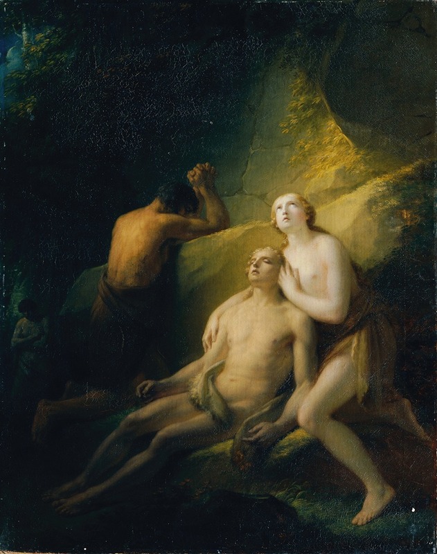 Heinrich Friedrich Füger - Adam and Eve mourn the dead Abel