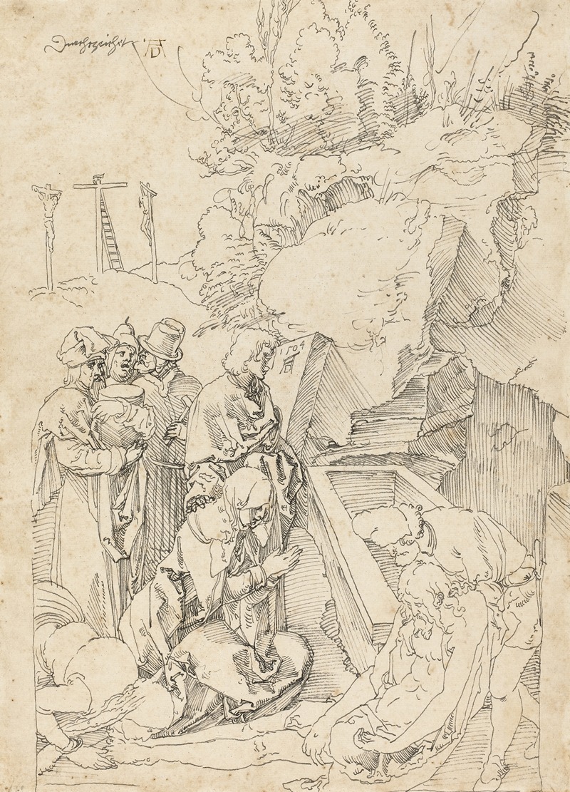 Albrecht Dürer - The Entombment