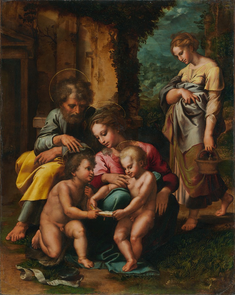 Giulio Romano - The Holy Family