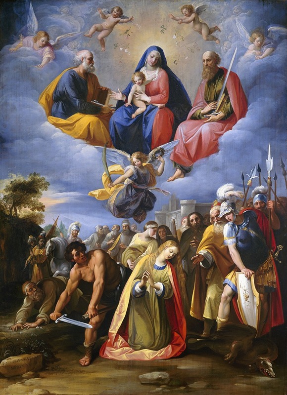 Giuseppe Cesari - Martyrdom of Saint Margaret