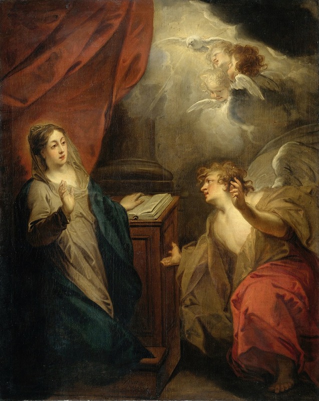 Jacob de Wit - Annunciation to the Virgin