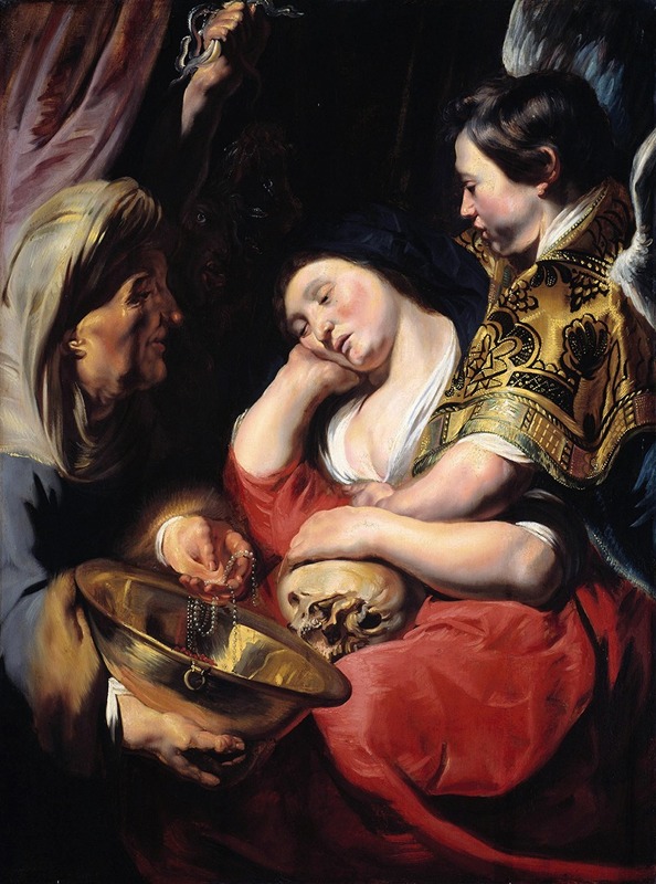 Jacob Jordaens - The Temptation of the Magdalene