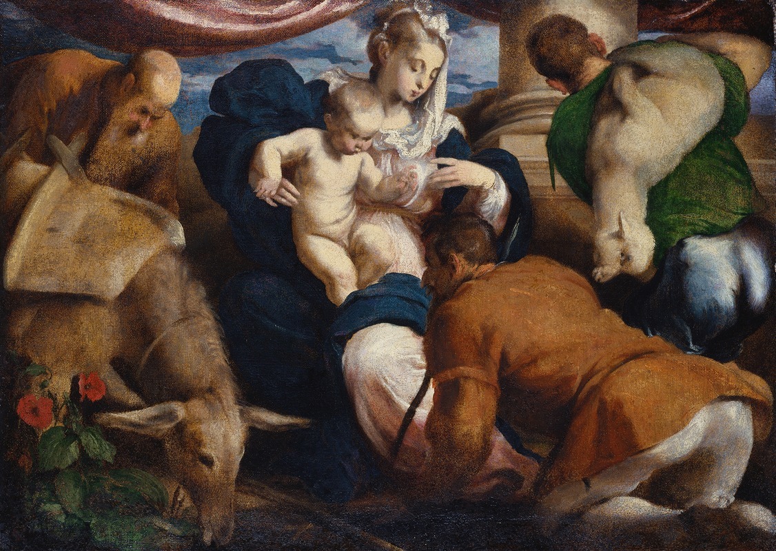 Jacopo Bassano - The Adoration of the Shepherds