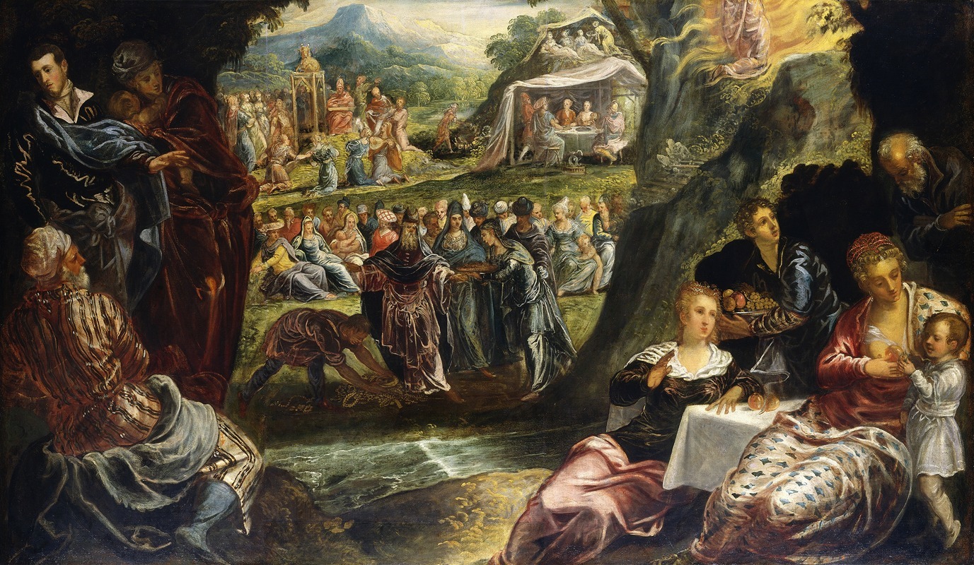 Jacopo Tintoretto - The Worship of the Golden Calf
