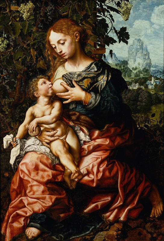 Jan Sanders Van Hemessen - Madonna of Humility