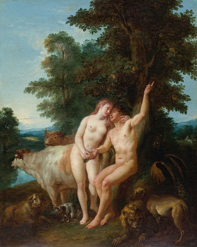 Jean-François de Troy - Adam and Eve