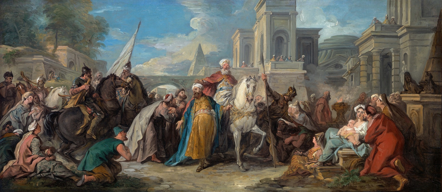 Jean-François de Troy - The Triumph of Mordecai