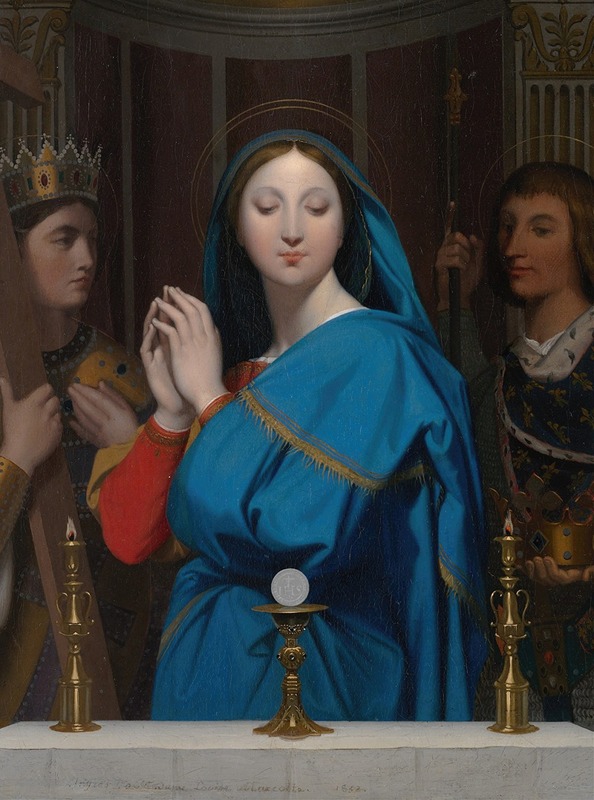 Jean Auguste Dominique Ingres - The Virgin Adoring the Host