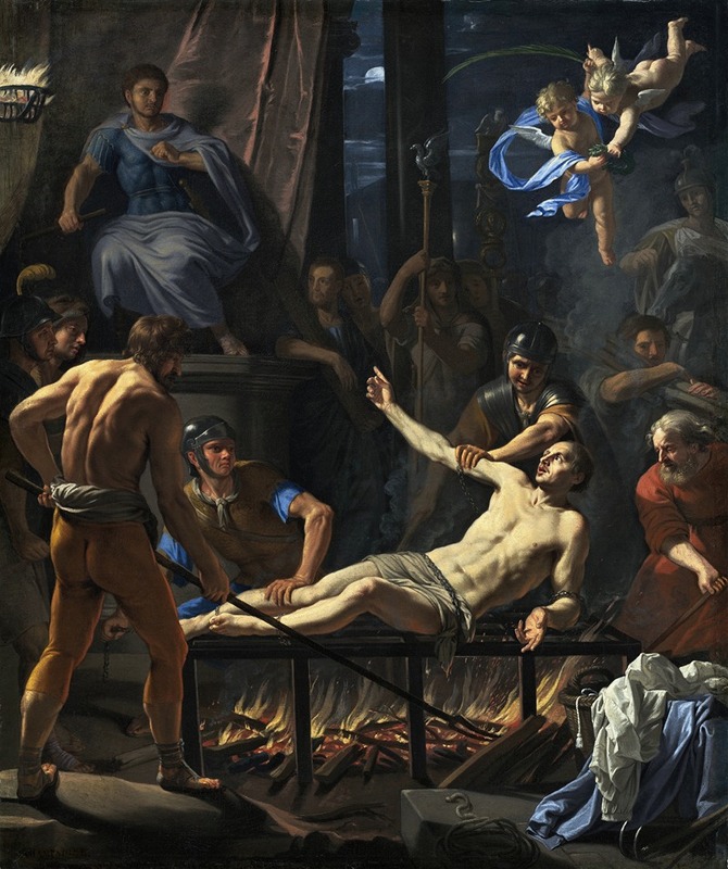 Jean-Baptiste de Champaigne - The Martyrdom of Saint Lawrence