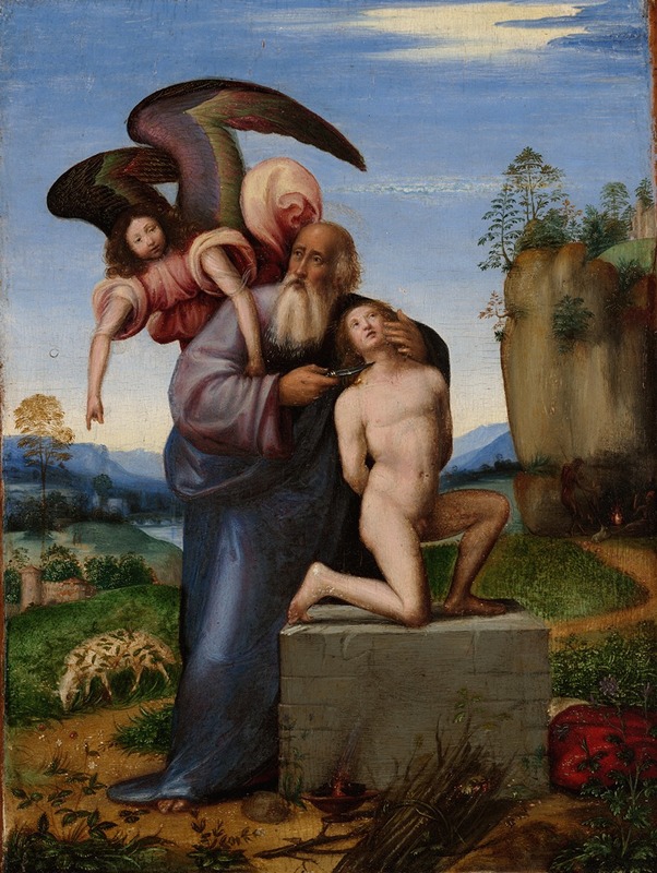Mariotto Albertinelli - The Sacrifice of Isaac